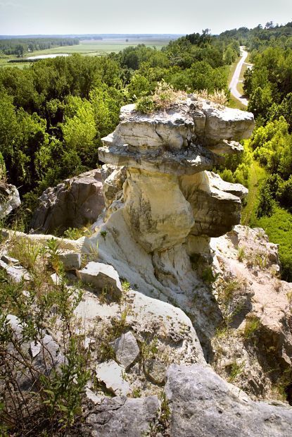 Rocky ridge at Klondike Park